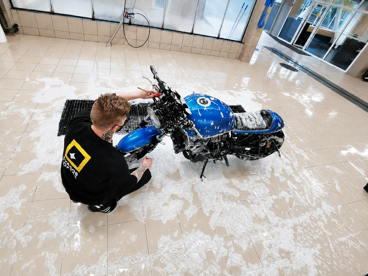 Švaros Loftas – photo from the car care centre 1