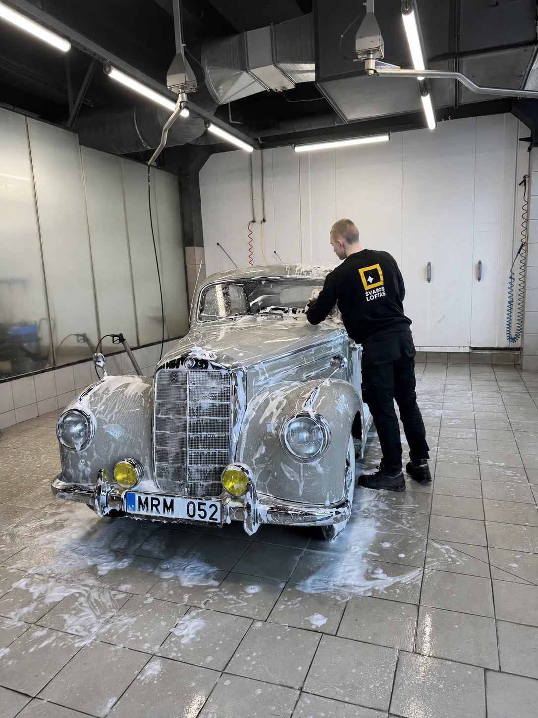 Švaros Loftas – photo from the car care centre 5