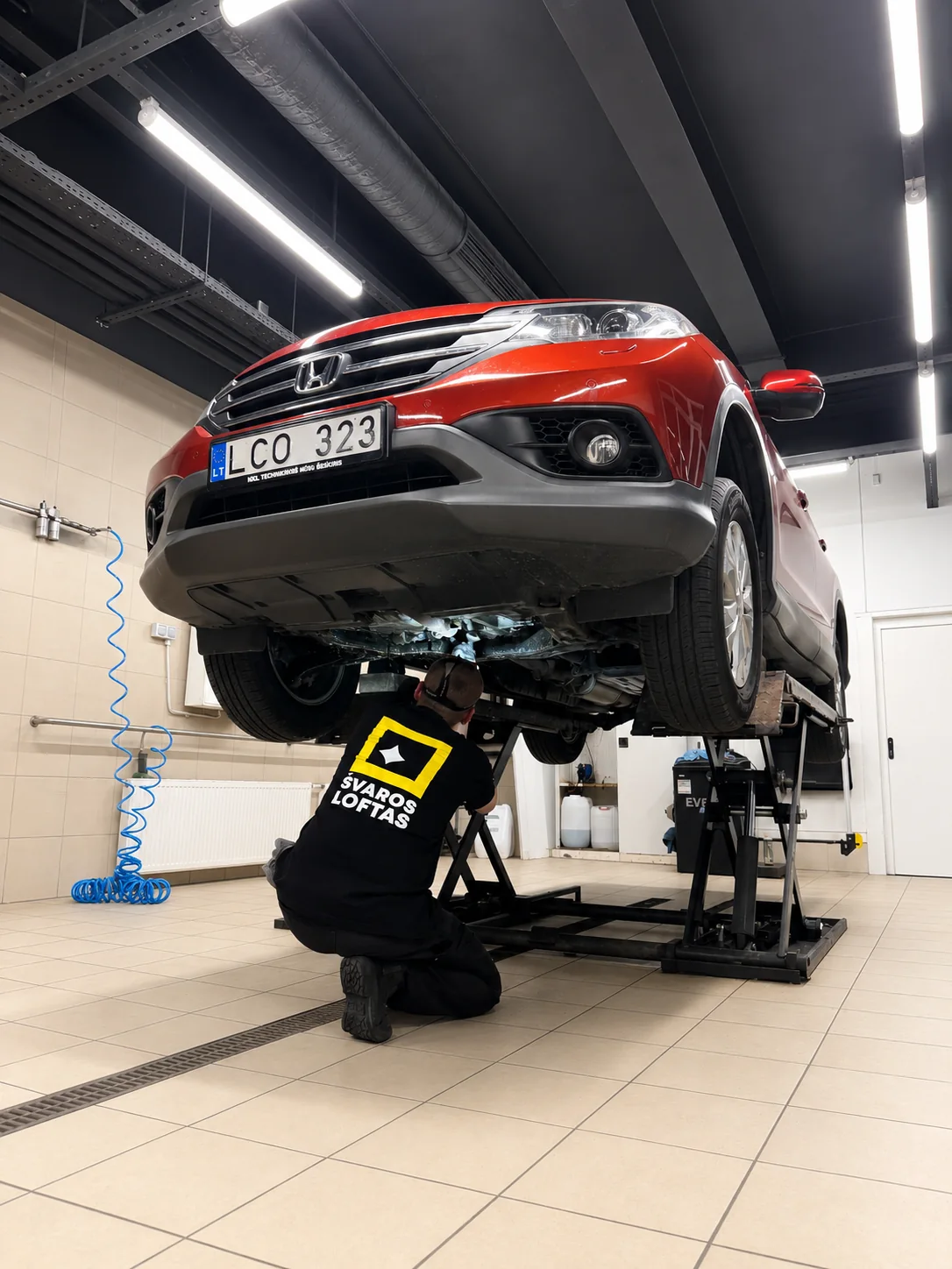 Švaros Loftas – photo from the car care centre 7