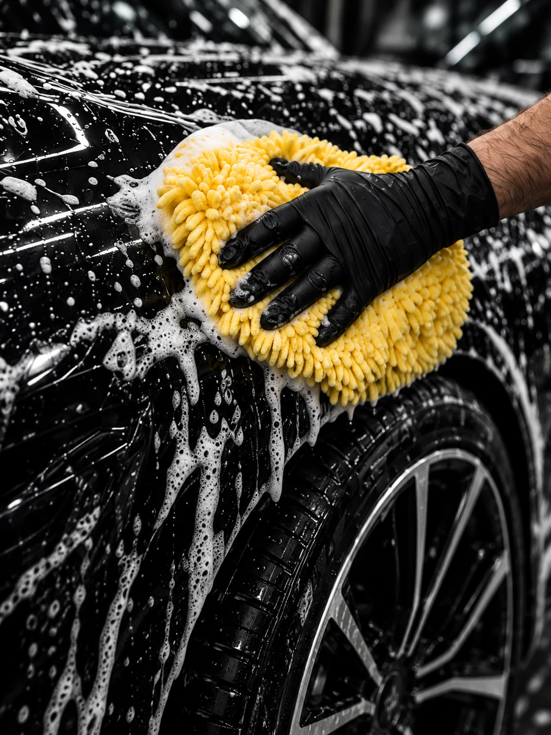Rankinis automobilio plovimas – Express ir Mini paketai