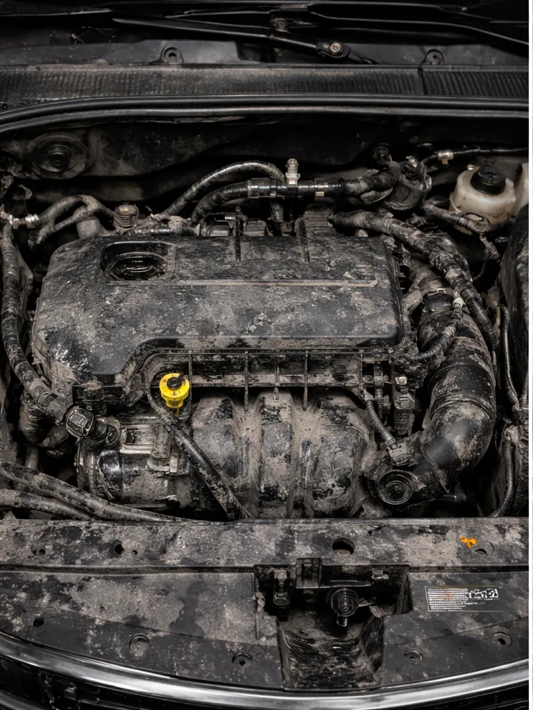 Engine wash – before service, Švaros Loftas Vilnius